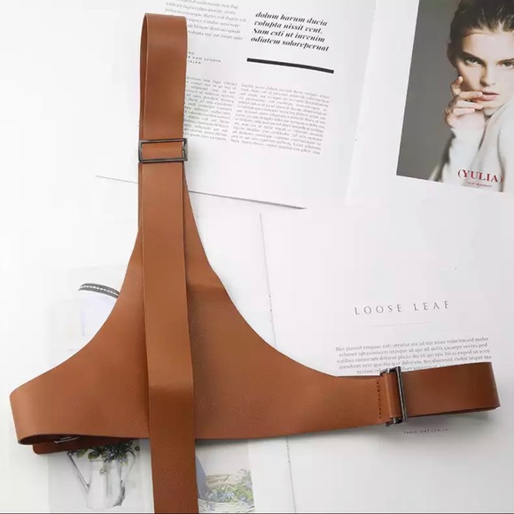 🎈🧨💗Host Pick ☄️🧨 Unique design harness belt | Brown Tan| One size - Picture 6 of 6